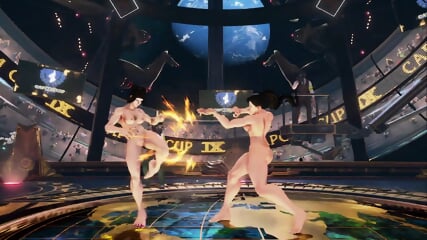 SFV Chun Li & Juri, Very Naked Fight