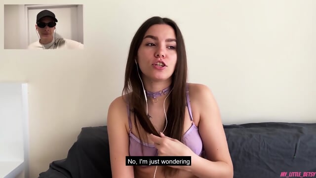 CHEATING WIFE SEDUCES HER HUSBAND DURING VIDEO CALL WITH A HOT BLOWJOB – THE HORNIEST POV!