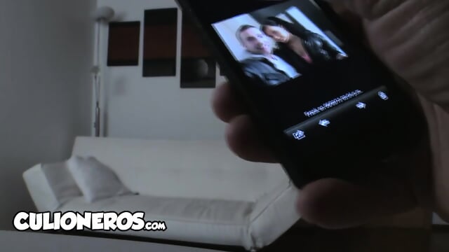 CULIONEROS – Victoria Blaze Flashes Her Pretty Eyes At The Camera Before Taking A Huge Dick In Her Pussy
