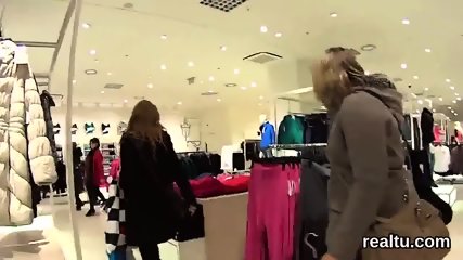 Gorgeous Czech Cutie Gets Teased In The Mall And Reamed In Pov