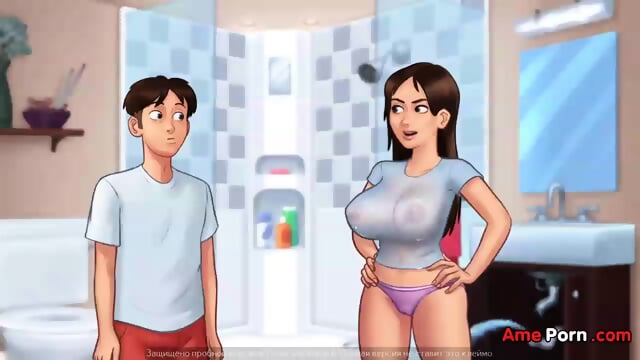 Summertime Saga New Game Version Game Play Part 07 Workthroght - full on