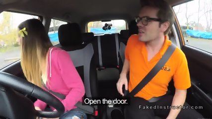 Big Ass And Natural Tits Student Bangs In Car
