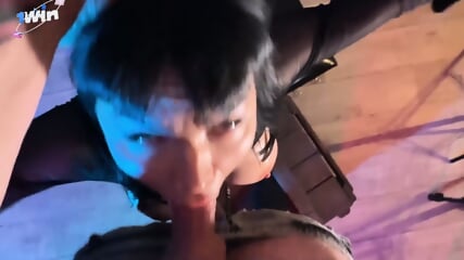 Brunette super-bitch enjoys to obey, trussed down and suck off with a jizz flow