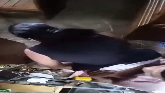 Tamil Aunty Secret Affair Caught On CCTV