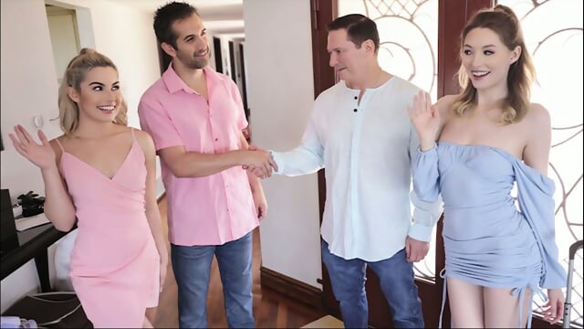 Ailee Anne & Chanel Camryn - Family Orgy