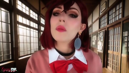 lollipop and mouth sound