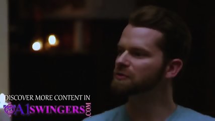 Horny babes enjoy sharing handsome guy in threesome