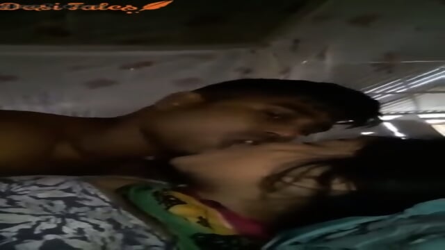 Young Kolkata couple having passionate sex in bedroom