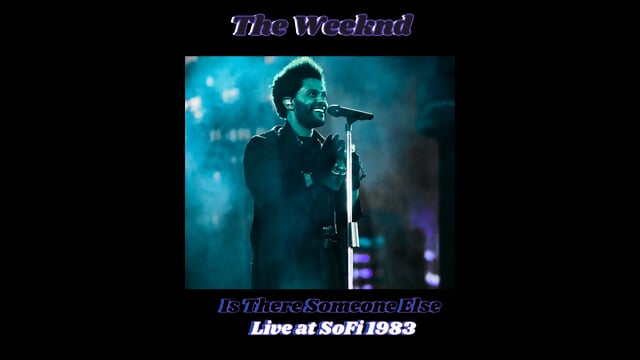 If The Weeknd performed "Is There Someone Else" Live in '83