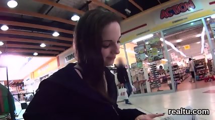Attractive Czech Teen Was Seduced In The Shopping Centre And Shagged In Pov