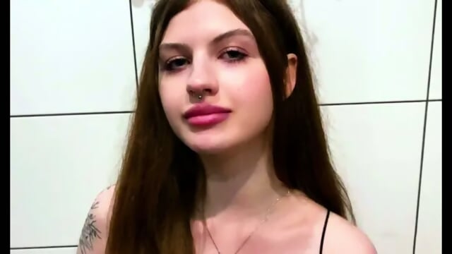 Russian brunette with a friend decided to record homemade porn in the first personoToLL7z