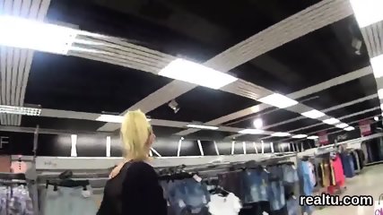 Flawless Czech Sweetie Gets Teased In The Mall And Reamed In Pov