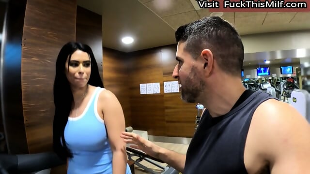 Huge Ass Brazilian Slut Gets Fucked in the Gym Hard