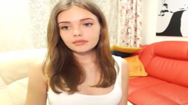 Pretty Girl On Webcam