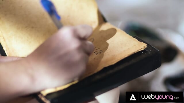 Petite Blonde Witch Jessie Saint Begs Spirits For Good Fuck With Naturally Stacked Crush Daya Knight