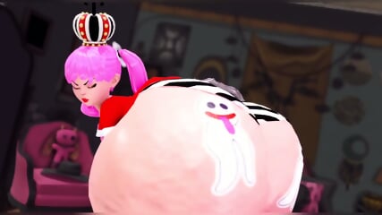 Cartoon ass shake