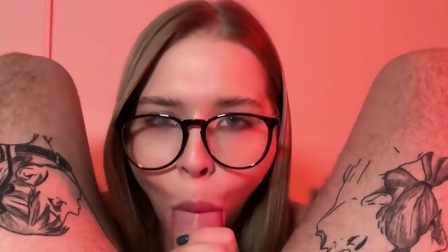 He said my nerdy look makes him horny as fuck