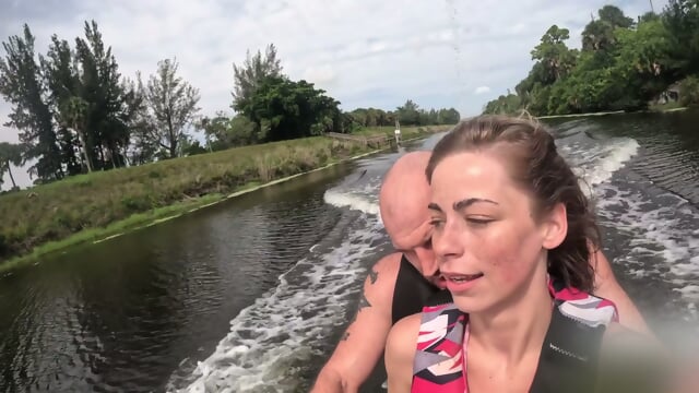 Hot Ride On The Jet Ski