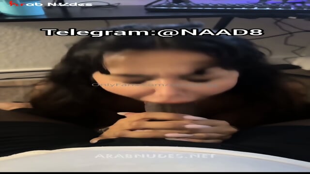 arab sucking under table