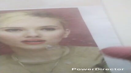 Cum Tribute Scarlett Johansson Cum 3 Times
