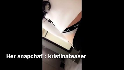 Snapchat Busty Babe Masturbating In Public