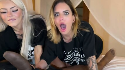 Shocked By Her First BBC