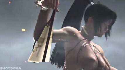Mai Shiranui's Stellar Blade Eve Skinsuit Cosplay