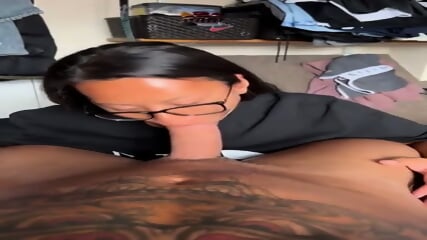 Asian Chick Know  to suck Bwc