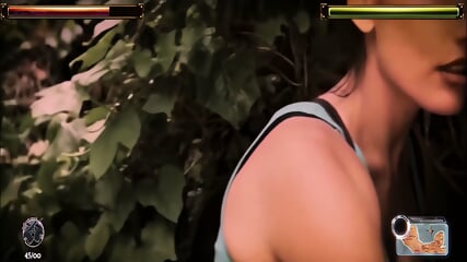 Tatiana Neva BUSTY RAIDER BALLBUSTING Lara Croft Kick In The Balls