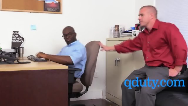The guys are getting horny at the office