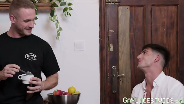 I watch Dex Devall and Noah Whites hot anal piercing session