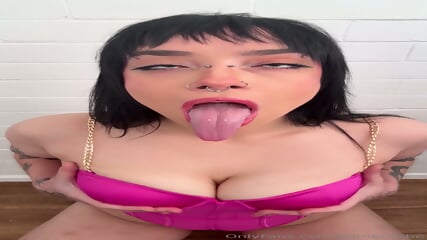 POV tounge fetisch joi