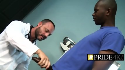 Naughty Doctor Banged By Black Patient
