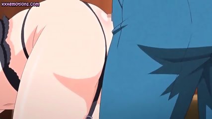 Busty Anime Gets Asshole Rammed