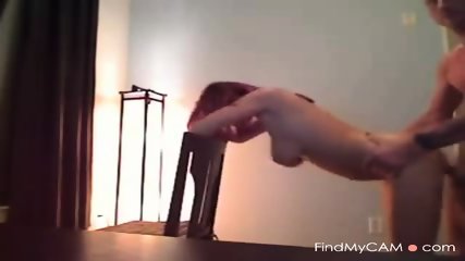 redhead, open pussy, doggystyle, livecam