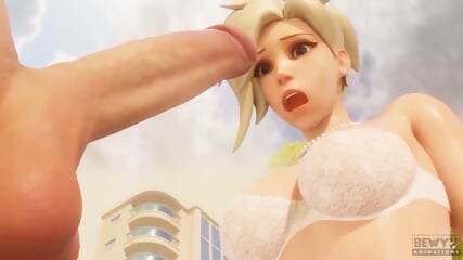 Mercy bouncing ass