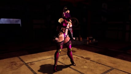 Muscular Thick Mileena Tempts You To Serve Her In Exchange For Hot Night