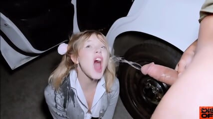 Coco Lovecock - Schoolgirls Mouth Fucked And Peed On In The Street