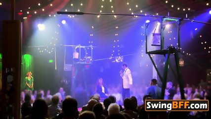 Swingers like to party a bit prior to group sex