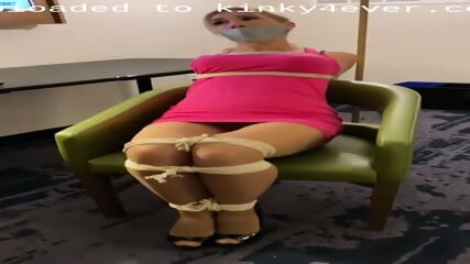 Blair Blouson Tied Up And Gagged