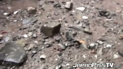 Beautiful young Japanese schoolgirl arent aware that they are being filmed