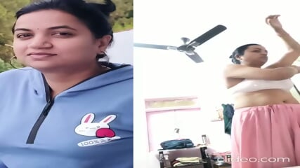 Married sister caught bathing through window viral MMS