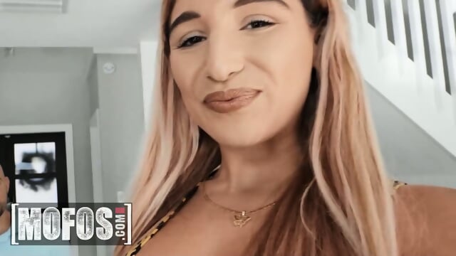 MOFOS – Abella Danger Displays Her Deepthroat Skills Before Grinding On JMac In Reverse Cowgirl