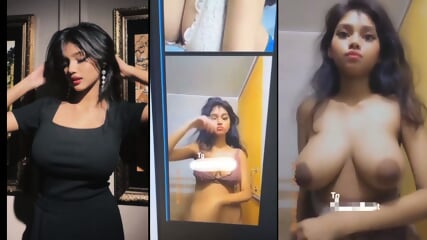 Beautiful Desi Girl Latest Most Exclusive Snapchat inbox Special VIDEO Stripping Showing Boobs with Full Face TELEGRAM @BUYPREMIUM69
