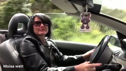 I'm Alexandra and I see Moisa Robert hitchhiking.He says if I take him to the city of Calais in France. I said I'll take you, but I have to extract his sperm. By masturbation I I would say more clearly until the destination I will masturbate you I love yo