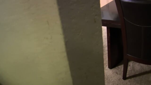 Young Ebony Teen Lets Stepdad Creampie Her