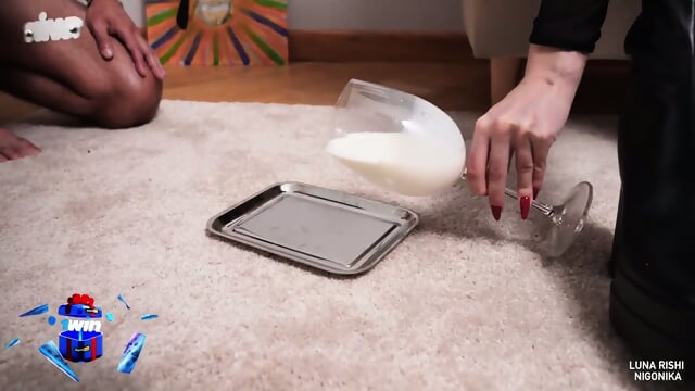 Dirty chat cat guy knows how to satisfy his mistress – XXX!