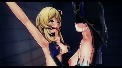 Kokomi Fatui Having Fun  -hentai anime