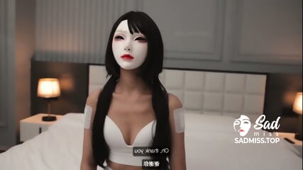 Asian Sweetie's Tempting Touches Awaken Your Desire in His Luxury Hotel Room