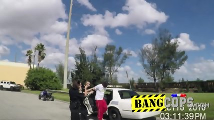 Thick Police MILFs Got Pounded By A Black Monster